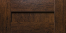Dark wood modern cabinet doors saskatoon