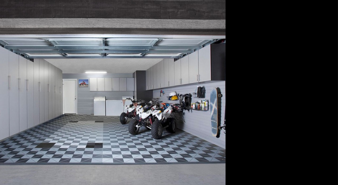 custom garage interior