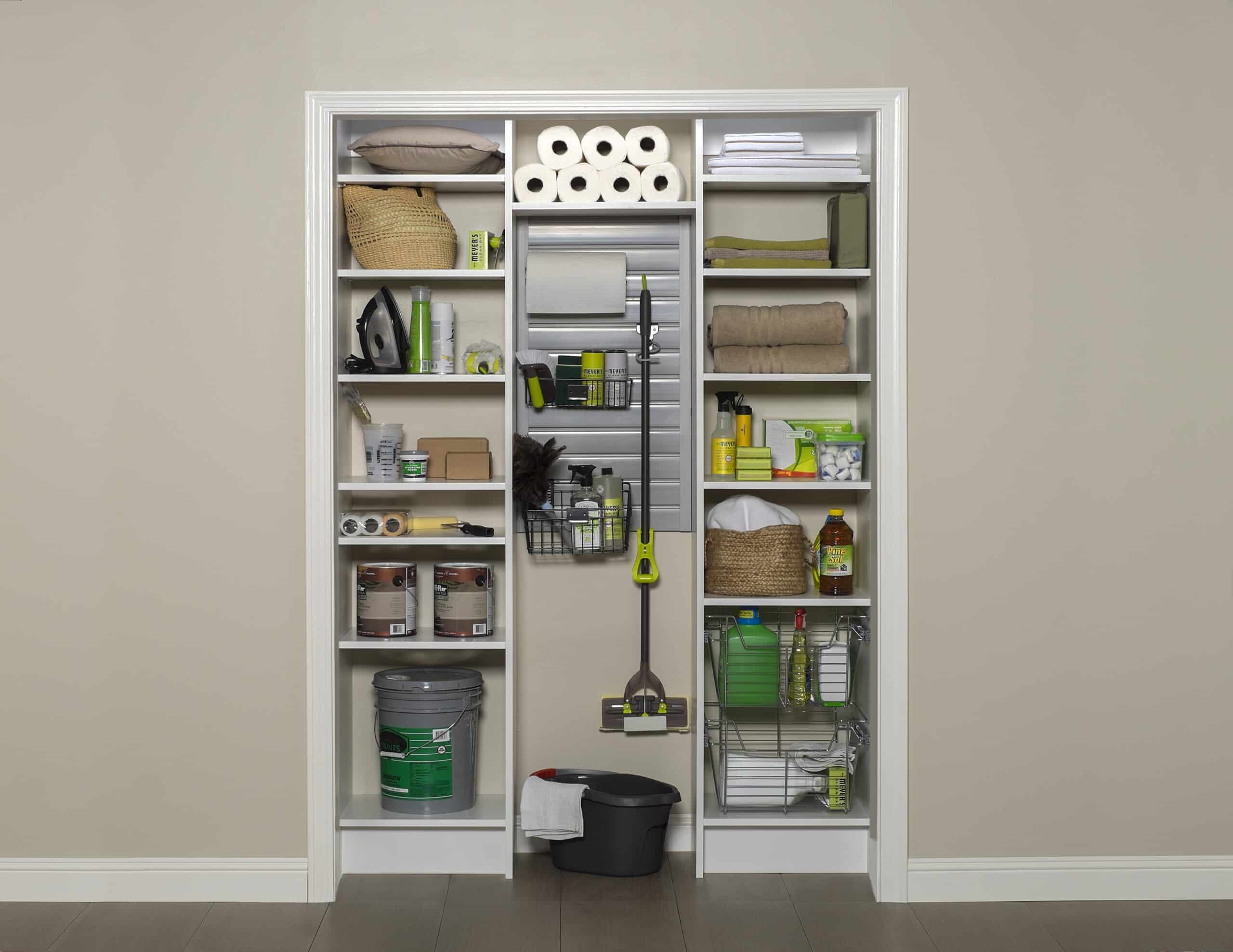 Image showcasing a fully finished Utility Closets design by Modern Closet in Saskatoon