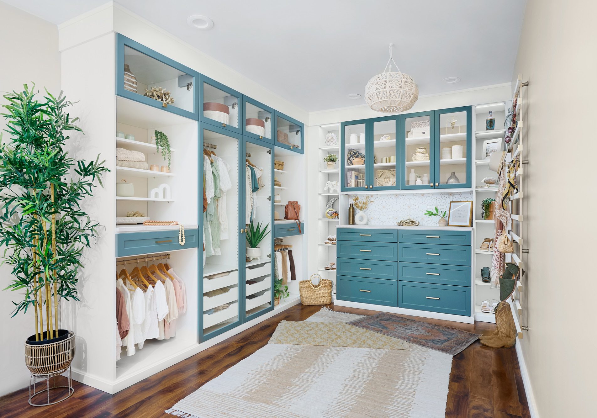 Image showcasing a fully finished Walk-In Closets design by Modern Closet in Saskatoon