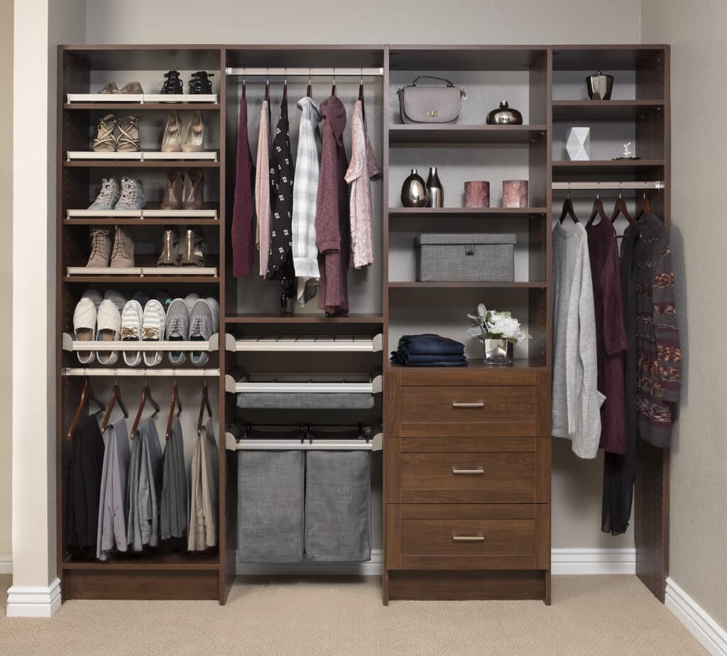 Image of a Everyday Closets designed and installed in Saskatoon
