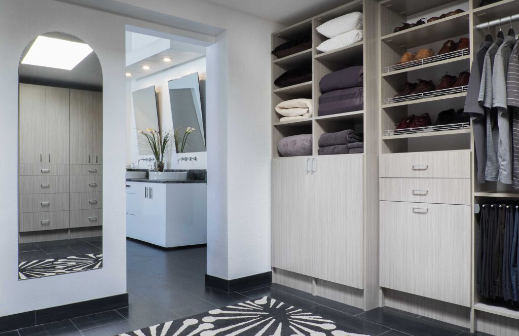 Image of a Walk-In Closets designed and installed in Saskatoon
