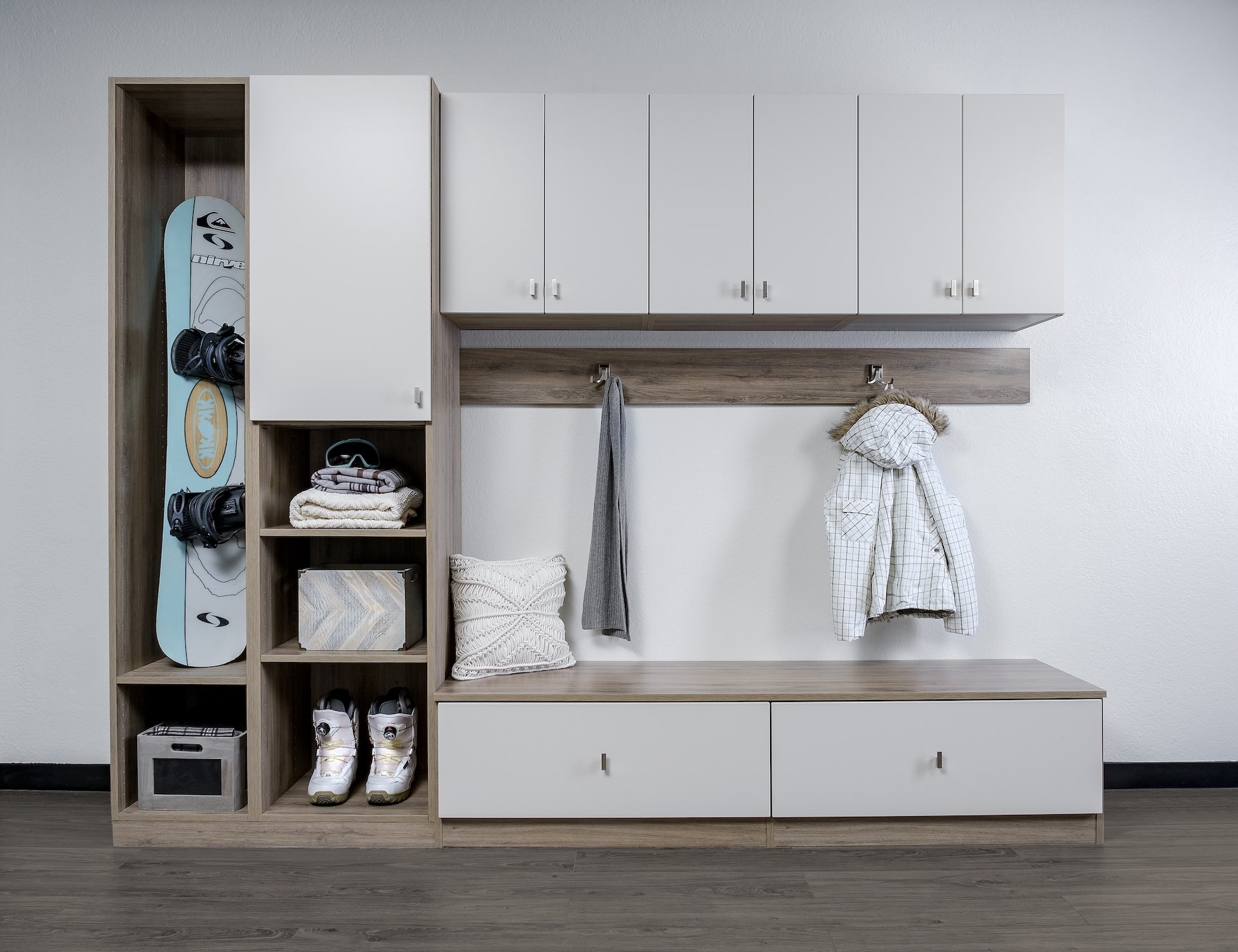 Image of a custom Mudrooms