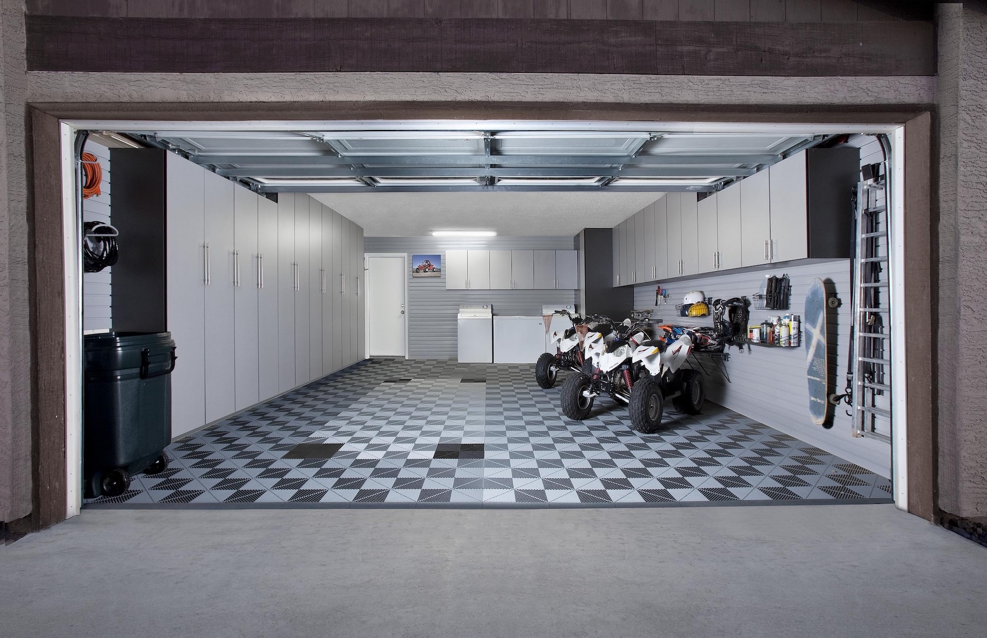 Image of a custom Garage Flooring