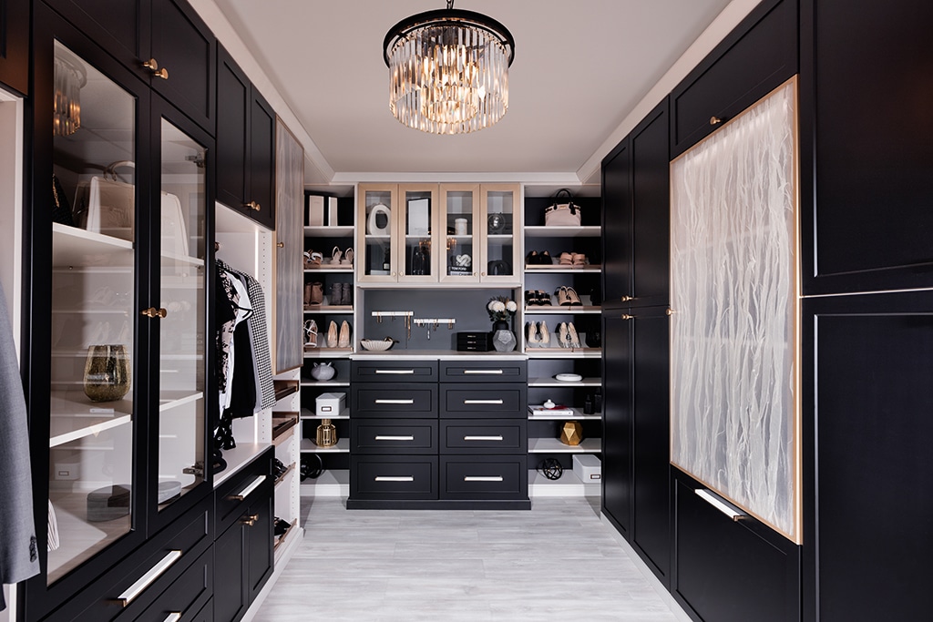 Image of a Walk-In Closets designed and installed in Saskatoon