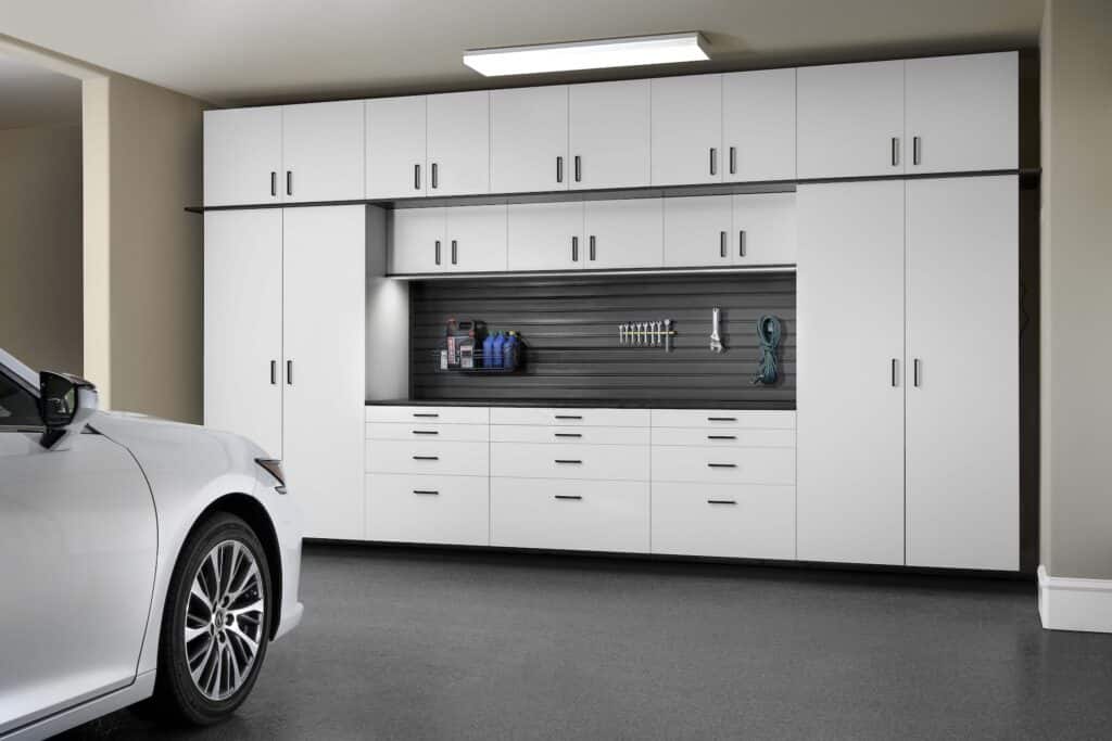 Image of a Garage Storage designed and installed in Saskatoon