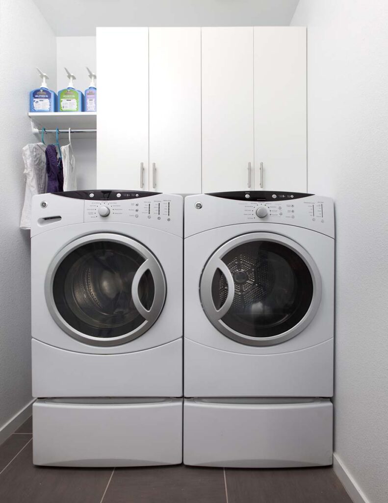 Image of a Laundry Rooms designed and installed in Saskatoon