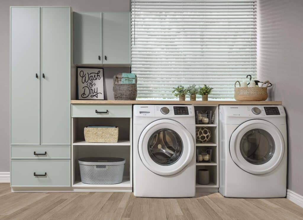 Image of a Laundry Rooms designed and installed in Saskatoon