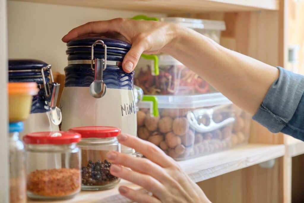 Image of a fully finished Pantry Stock