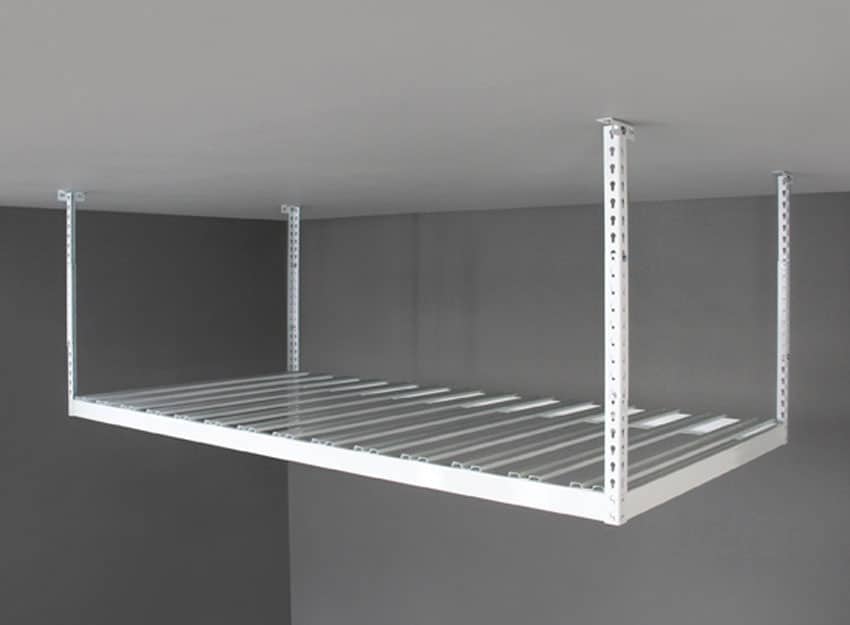 Image of a fixed garage rack